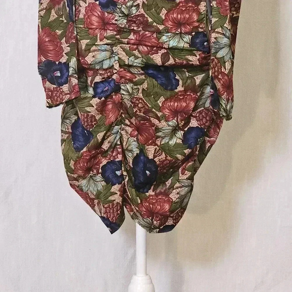 NWT Walter Baker Royal Garden Verlee Ruched Mini Dress Size 0 - Picture 3 of 14